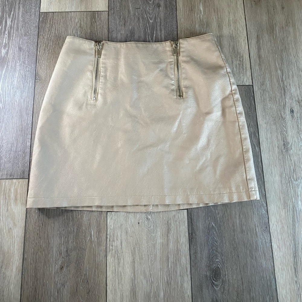 Tan skirt